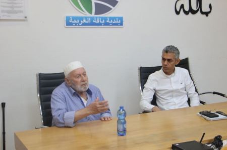 وفد من وجهاء باقة الغربية ولجنة الصُلح يجتمعون اليوم برئيس البلدية